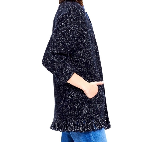 Madewell Memento Fringe Cardigan Sweater - Picture 4 of 16